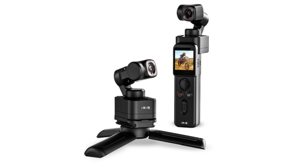 IZI IRIS Detachable Pocket Gimbal Camera.