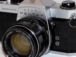 Asahi Pentax Spotmatic SLR 35MM Film Camera