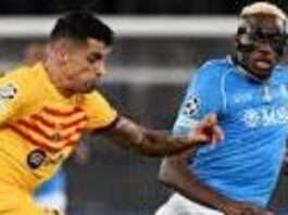 Barcelona vs Napoli