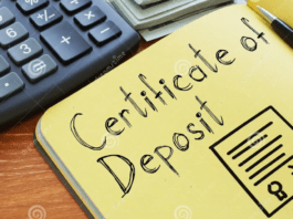 Certificate of deposit