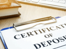 Certificate of deposit