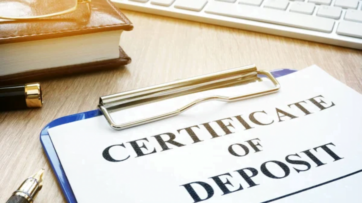 Certificate of deposit